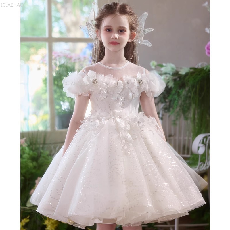 Women'S Formal Wear For Girls - ชุดเดรสเจ้าหญิงสำหรับเด็กผู้หญิง ชุดเพื่อนเจ้าสาวงานแต่งงาน ชุดวันเกิด ชุดเพื่อนเจ้าสาวสำหรับงานแสดงเปียโน ชุดเดรสสำหรับงานประกวด ชุดเดรสเด็กสำหรับงานพิธีการ