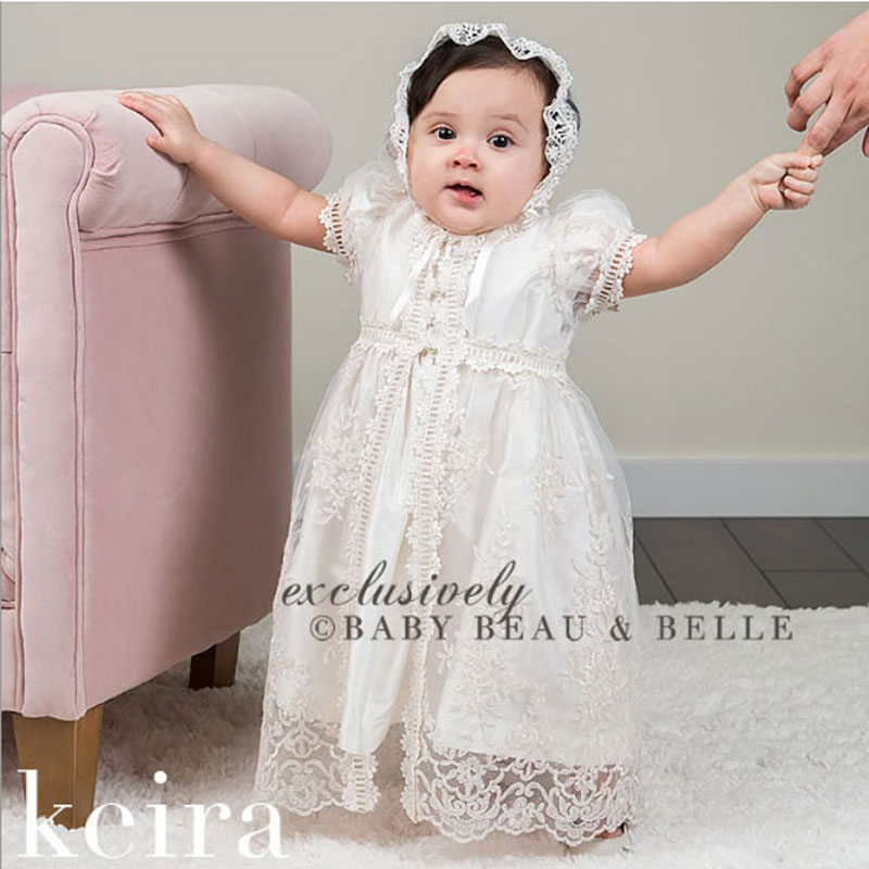Women'S Formal Wear For Girls - เด็กชุดสาวเย็บปักถักร้อยมุก1ปีวันเกิดdressงานแต่งงานพิธีเสื้อผ้าเด็กทารกสำหรับ3-24เดือน