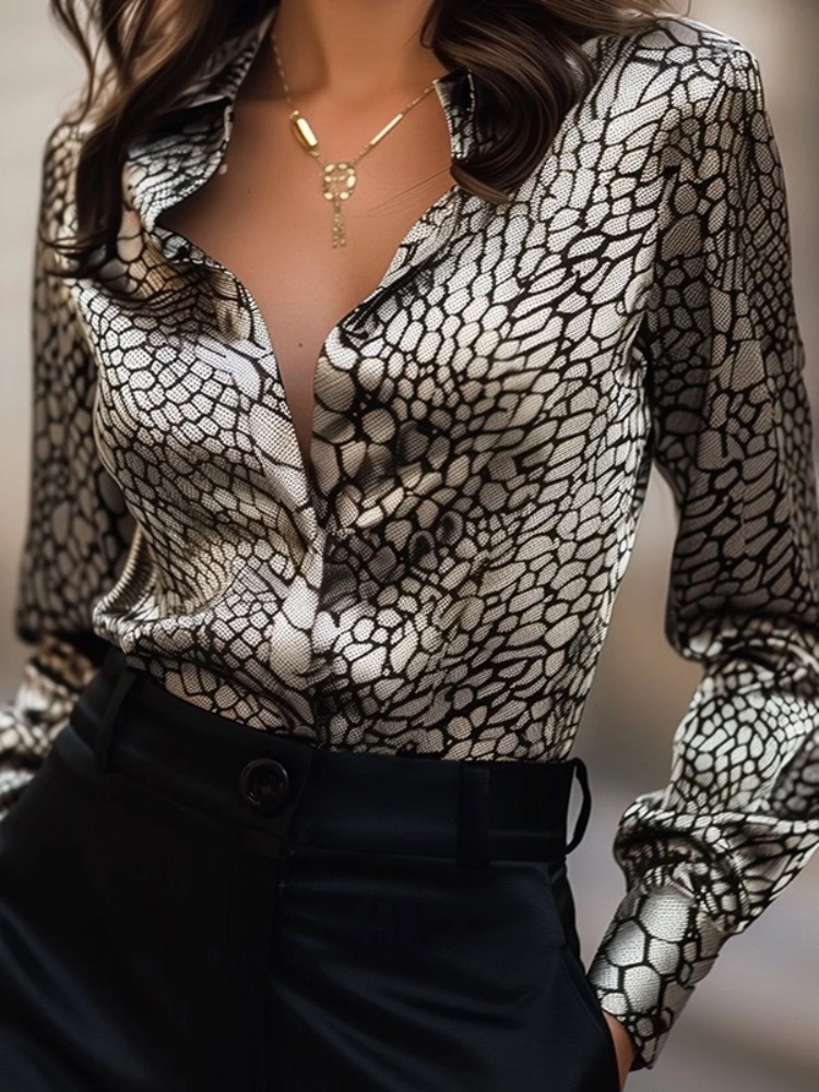 เสื้อเชิ้ตผู้หญิงสไตล์วินเทจ ล - Women Formal Wear Stitching บทวิจารณ์และราคา