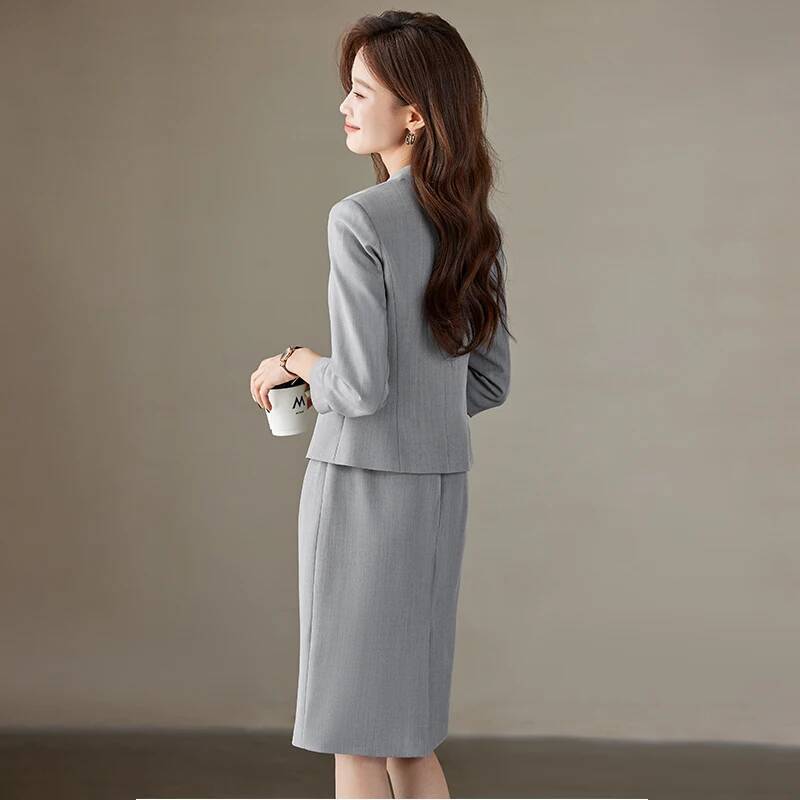 ชุดสูทผู้หญิงสำหรับทำงานในสำนั - Women Formal Wear Stitching บทวิจารณ์และราคา