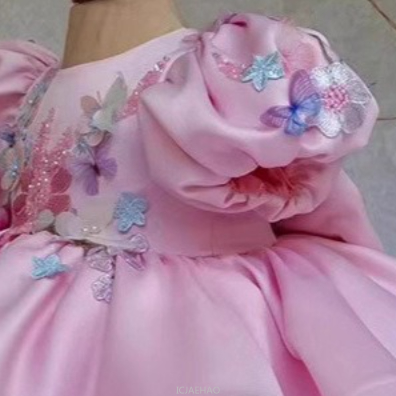 เด็กใหม่ชุดซาตินแขนฟองเจ้าหญิง - Women'S Formal Wear For Girls บทวิจารณ์และราคา