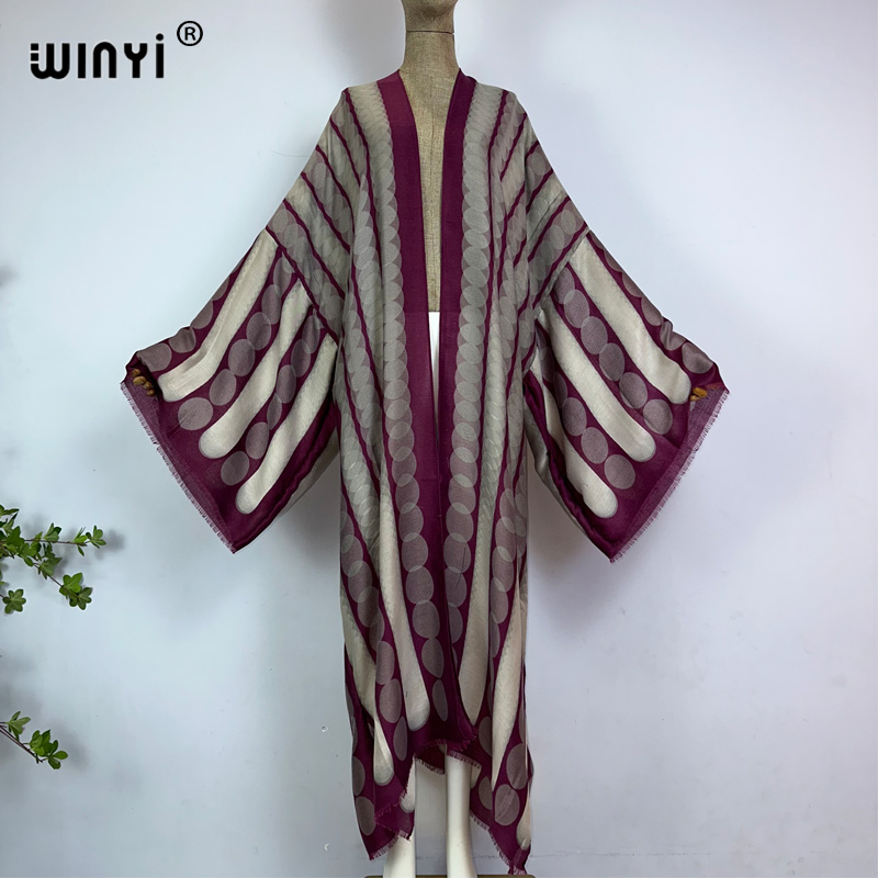 Winyi ชุดกิโมโนพิมพ์ลายเรขาคณิ - Young Women'S Formal Wear บทวิจารณ์และราคา