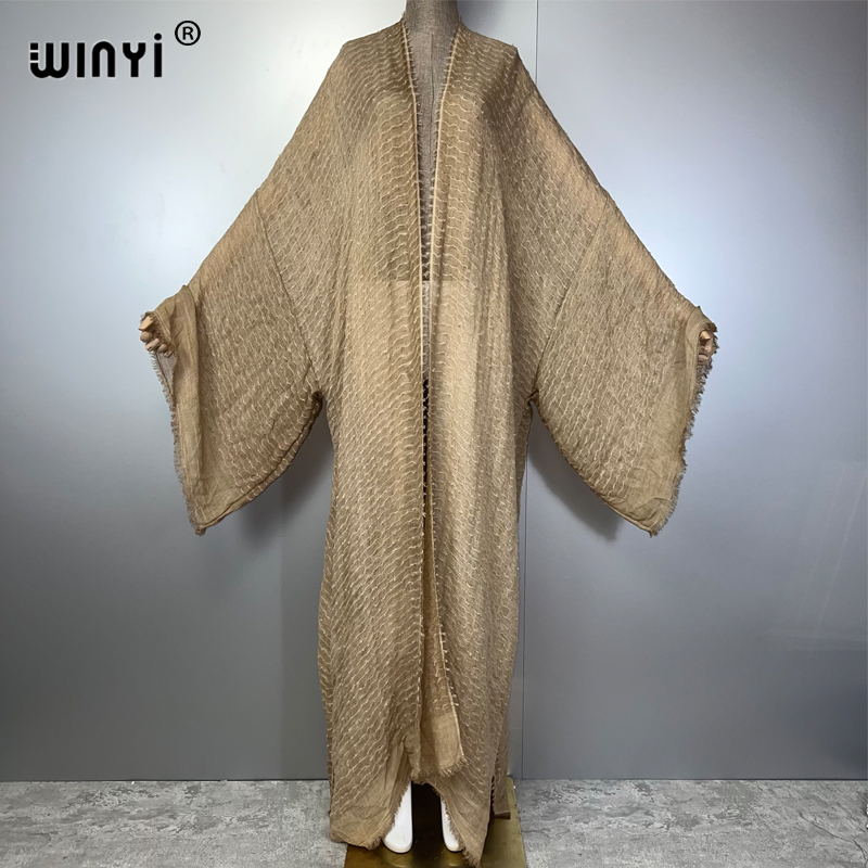 WINYI เรขาคณิตพิมพ์กิโมโน kaft - Young Women'S Formal Wear บทวิจารณ์และราคา