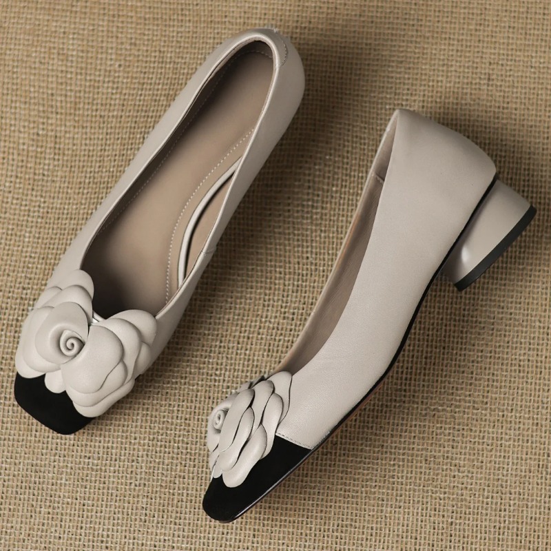 รองเท้าส้นสูงแบบสวมสำหรับผู้หญ - Women Formal Wear For Office บทวิจารณ์และราคา