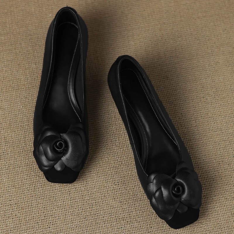 รองเท้าส้นสูงแบบสวมสำหรับผู้หญ - Women Formal Wear For Office บทวิจารณ์และราคา