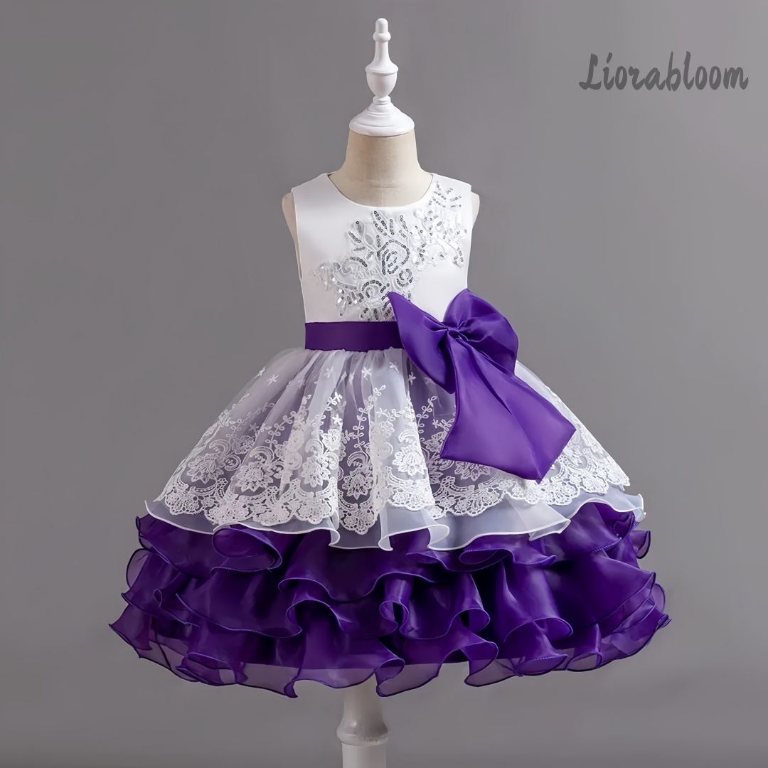 ชุดเดรสเด็กผู้หญิงพร้อมโบว์ขนา - Women'S Formal Wear For Girls บทวิจารณ์และราคา
