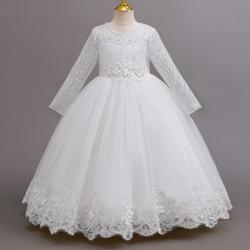 ชุดเดรสเด็กผู้หญิง เดรสยาวสำหร - Women'S Formal Wear For Girls บทวิจารณ์และราคา