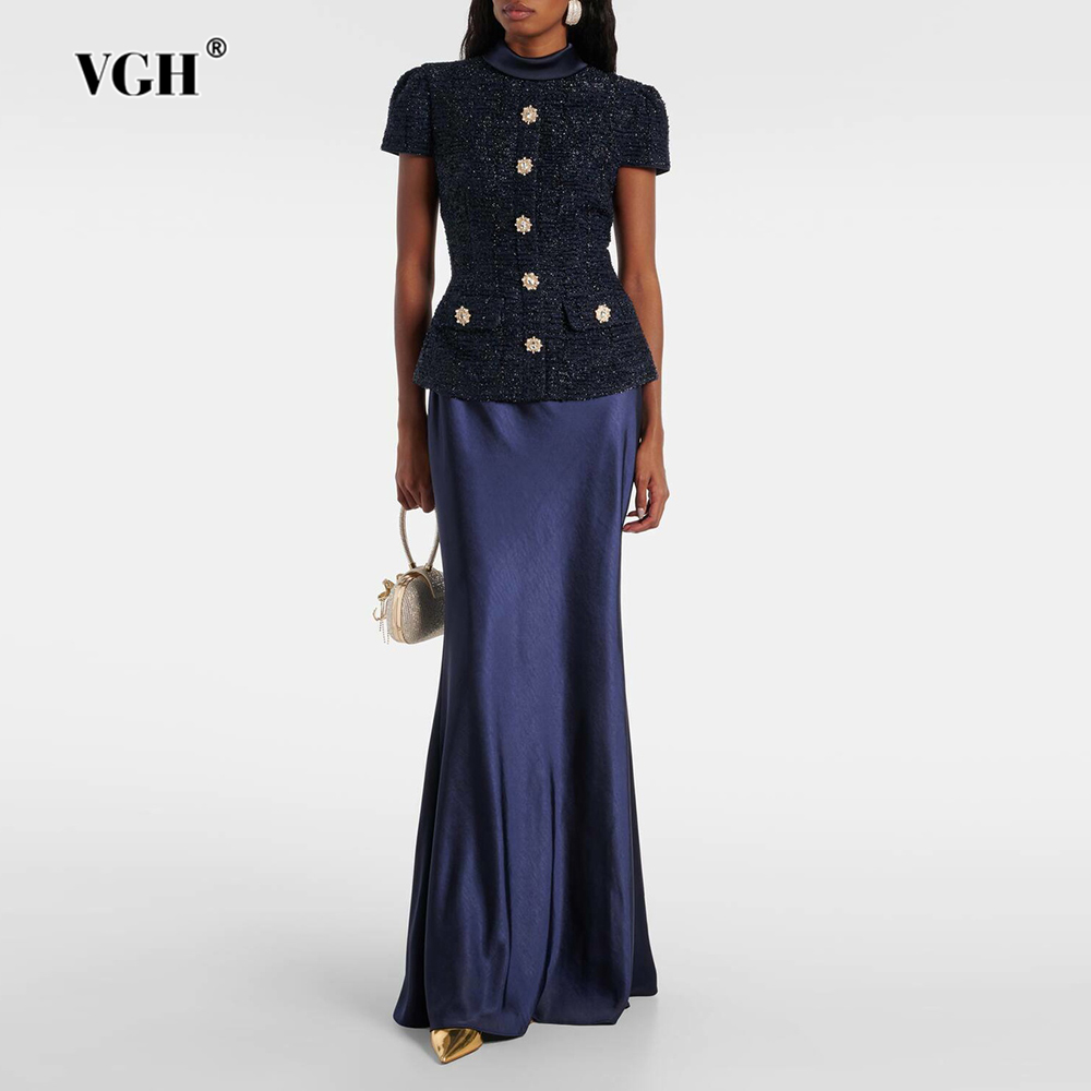 VGH Chic 2 ชิ้นชุดผู้หญิงคอสั้ - Women'S Formal Wear Suits บทวิจารณ์และราคา
