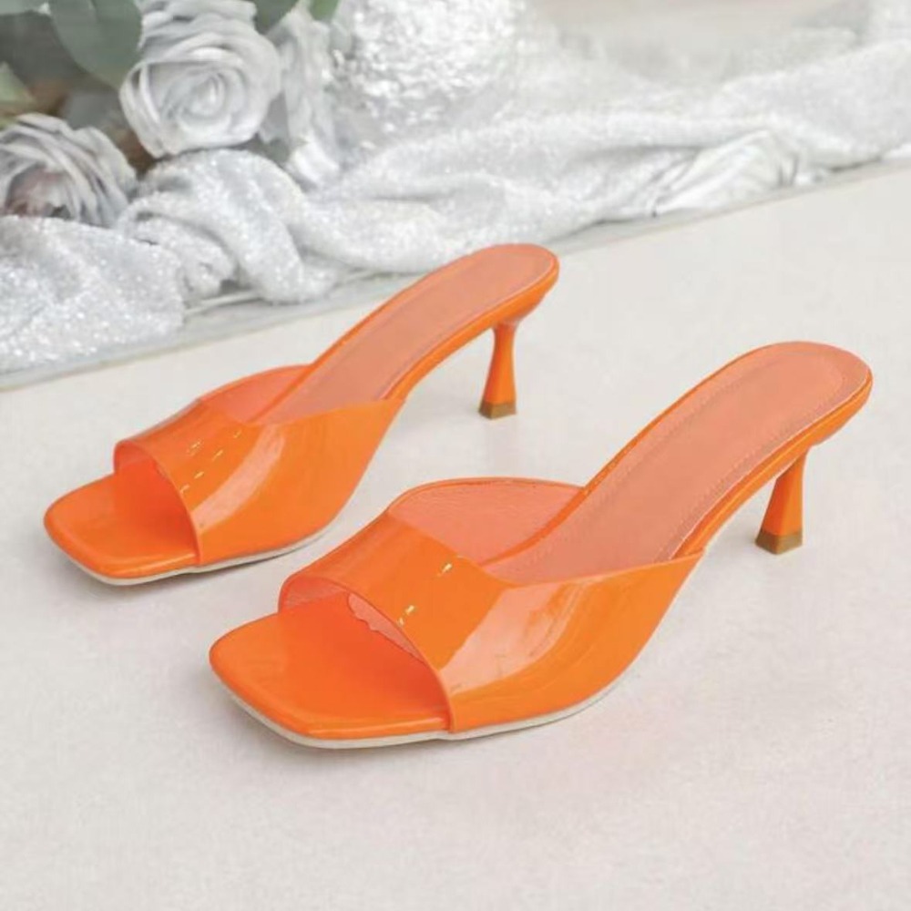 รองเท้าส้นสูงแบบเปิดหัวทรงปลา  - Women Formal Wear For Office บทวิจารณ์และราคา