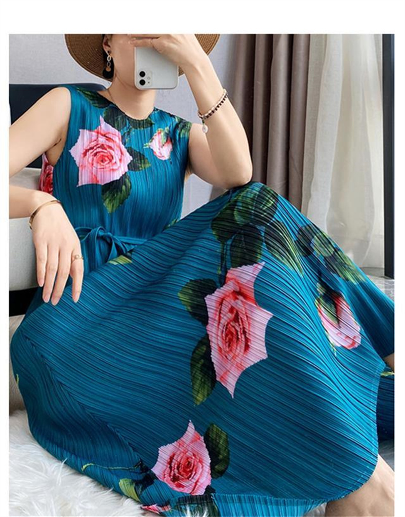 ชุดเดรสสตรีชุดราตรีMiyakeจีบRo - Pencil Skirt Midi บทวิจารณ์และราคา
