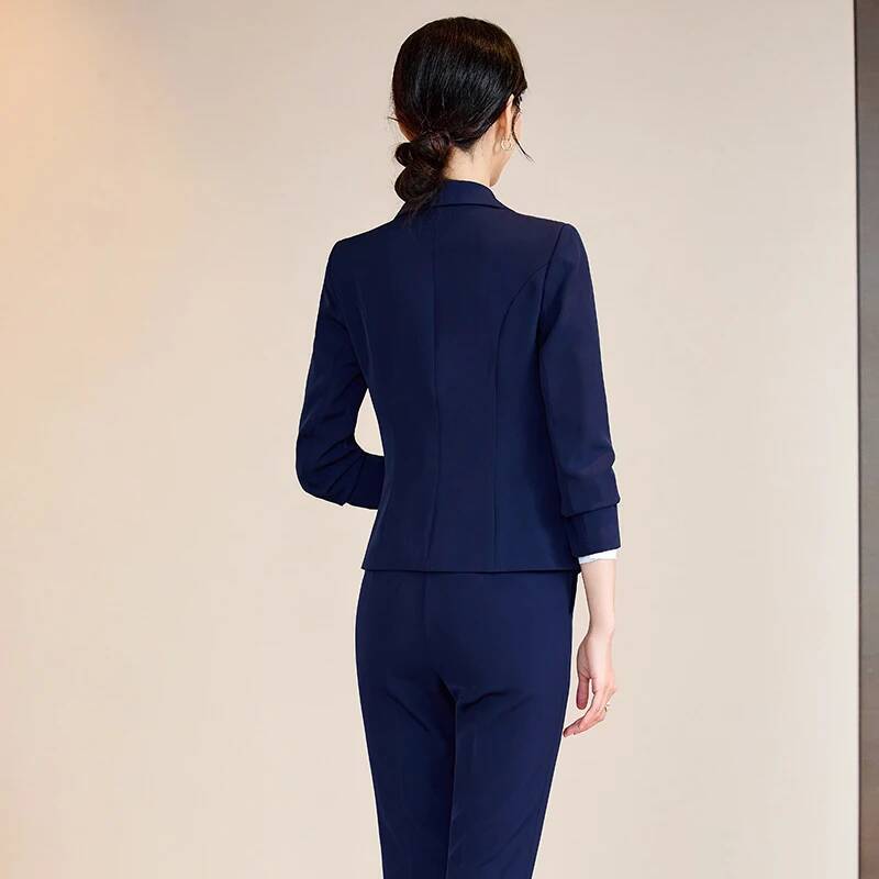 ชุดทำงานสุภาพสตรี ชุดสูททำงานแ - Women'S Formal Wear Pantsuits บทวิจารณ์และราคา
