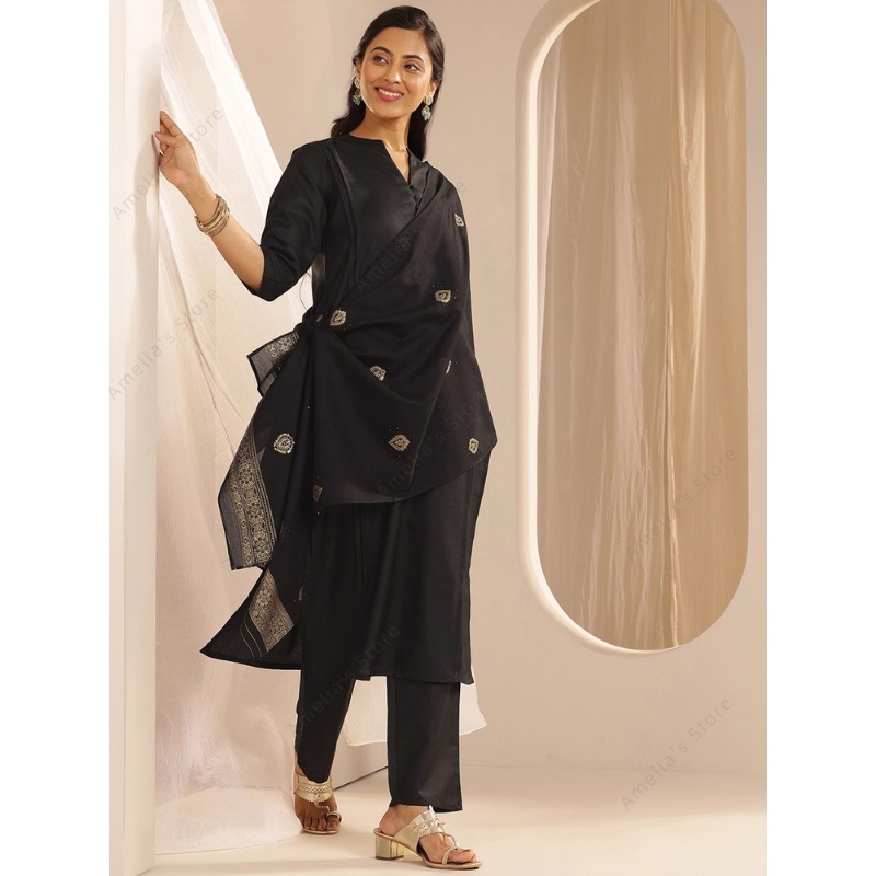 ชุดคุर्ตะ กางเกง และผ้าคลุมไหล - Women Formal Wear Indian บทวิจารณ์และราคา