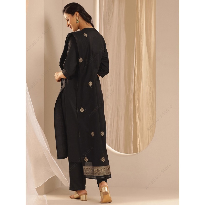 ชุดคุर्ตะ กางเกง และผ้าคลุมไหล - Women Formal Wear Indian บทวิจารณ์และราคา