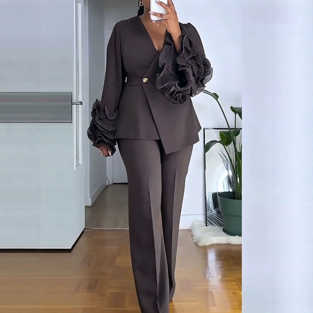 ชุดสูทกางเกง 2 ชิ้นสำหรับผู้หญ - Women'S Formal Wear Suits บทวิจารณ์และราคา