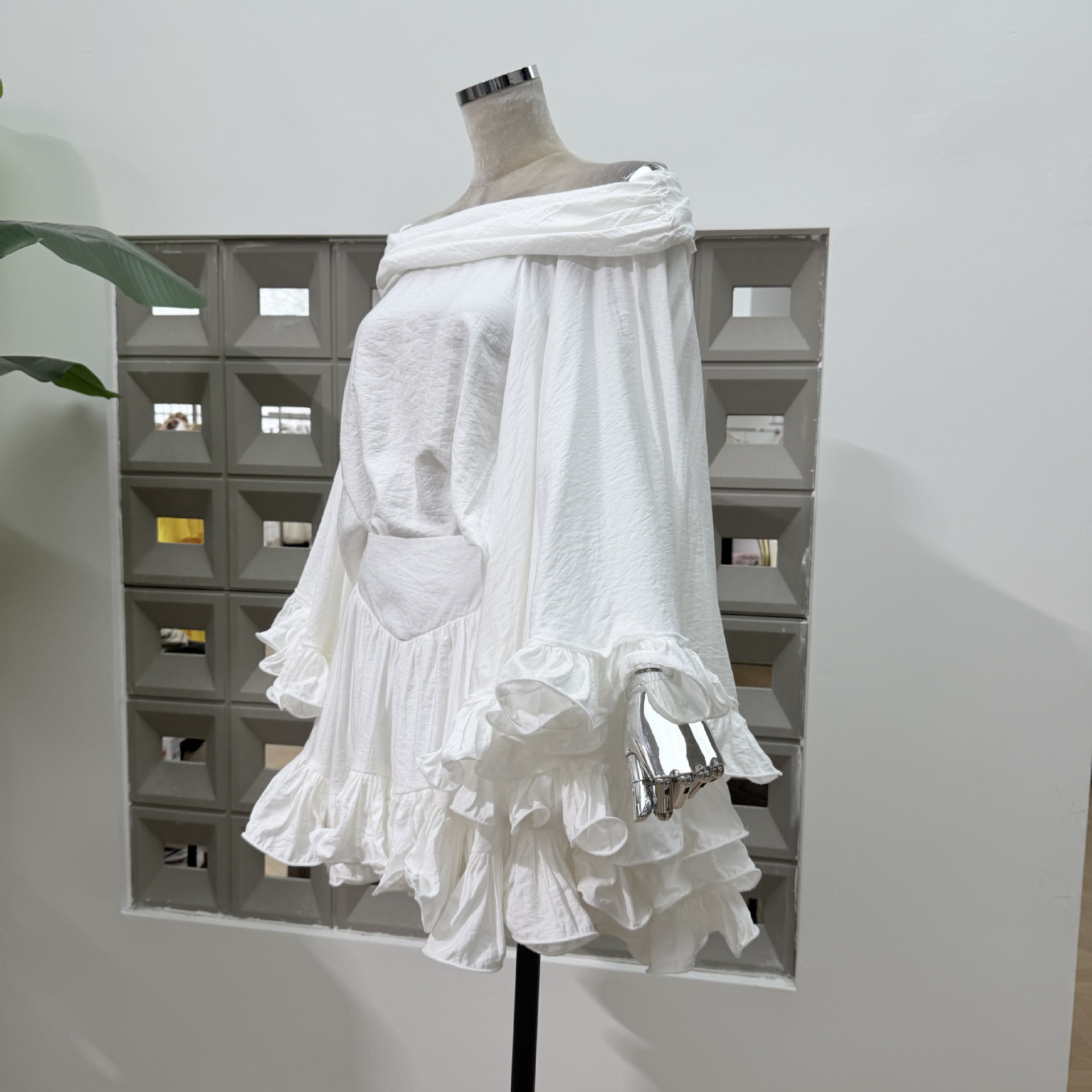 ชุดเซ็ตสองชิ้นสีพื้นสไตล์ฤดูร้ - Pencil Skirt Midi บทวิจารณ์และราคา