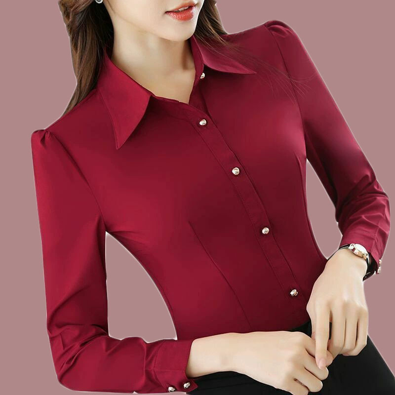 เสื้อแขนยาวสีแดงผู้หญิงฤดูใบไม - Women'S Formal Wear Suits บทวิจารณ์และราคา