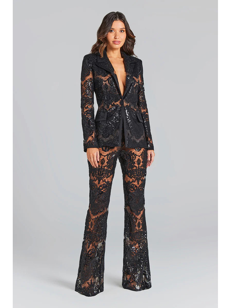 ชุดสูทดีไซน์เนอร์รันเวย์รุ่นให - Women'S Formal Wear Suits บทวิจารณ์และราคา